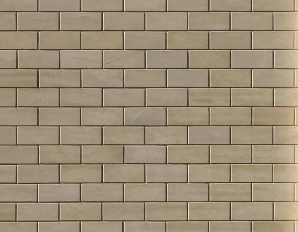 Mur en brique texturé beige avec taches et rayures. Texture moderne fond abstrait tendance — Photo