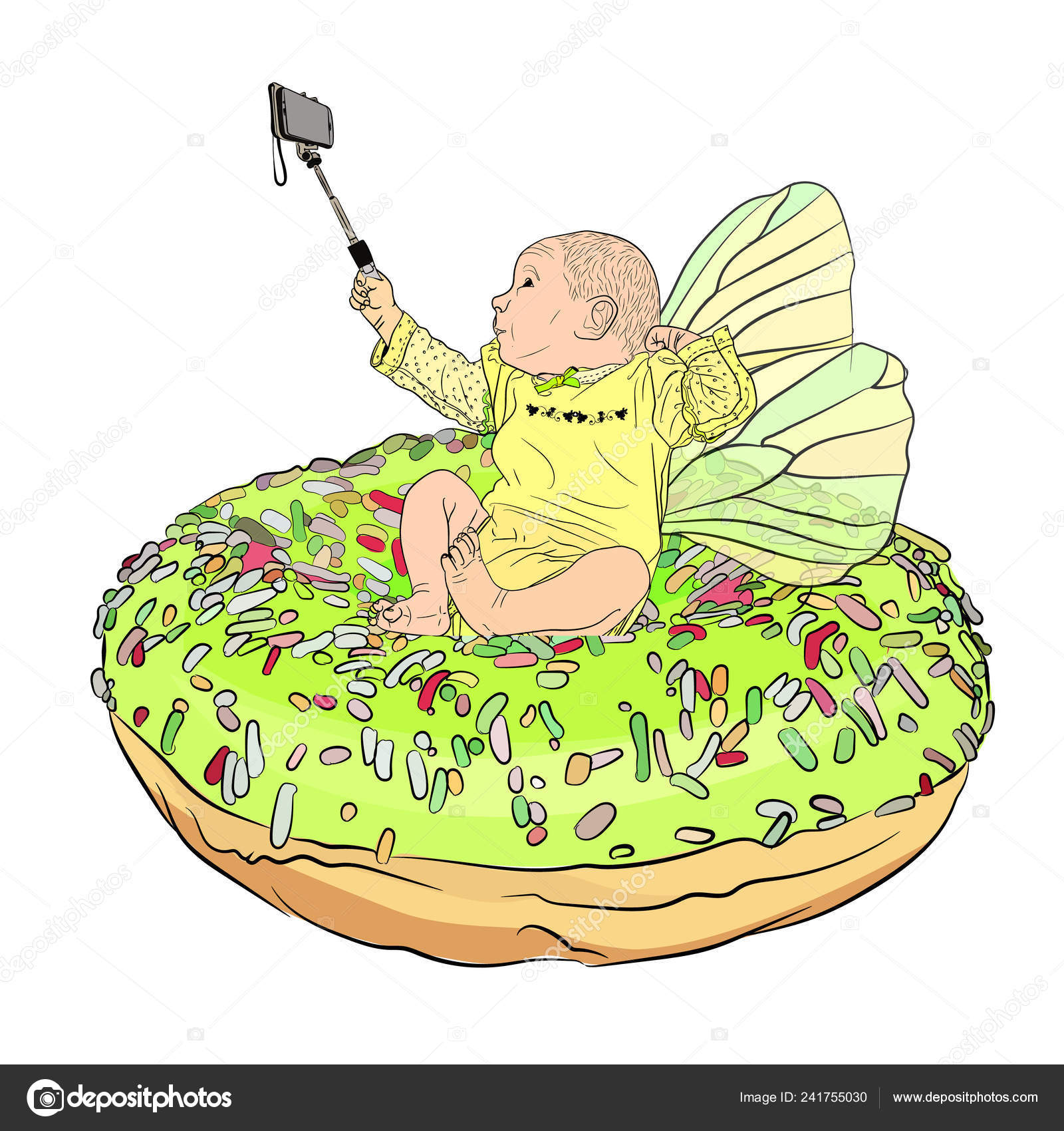 fairy on a stick