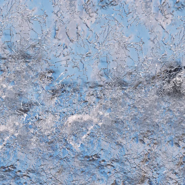 透明的冰质地 — 图库照片