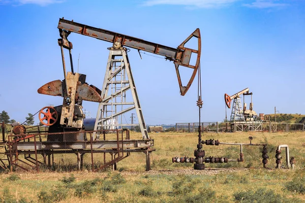 Oil Pump Oil Industry Equipment — Stock Photo, Image