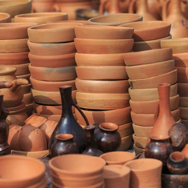 Kil Ürünleri Birçok Yapımı — Stok fotoğraf