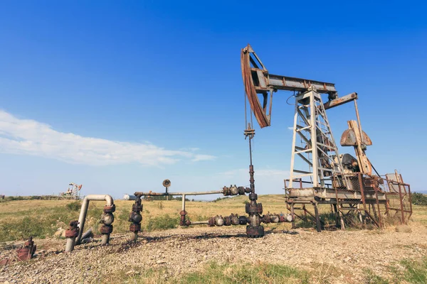 Oil Pump Oil Industry Equipment — Stock Photo, Image