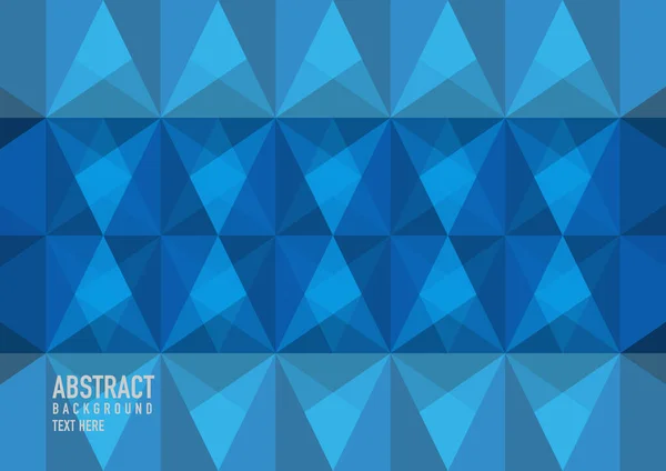 Polygone Abstrait Sur Fond Bleu Vecteur Bleu Clair Brillant Motif — Image vectorielle
