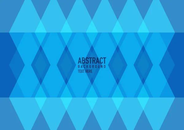 Polygon Abstrakt Auf Blauem Hintergrund Hellblaues Dreieckiges Vektor Muster Eine — Stockvektor