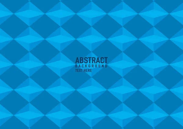 Polygon Abstrakt Blå Bakgrund Ljusblå Vektor Lysande Triangulärt Mönster Elegant — Stock vektor