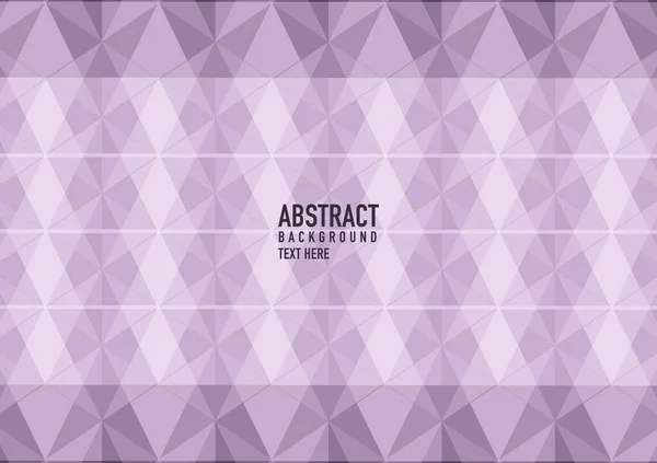 Polygone Abstrait Sur Fond Violet Doux Vecteur Violet Clair Brillant — Image vectorielle