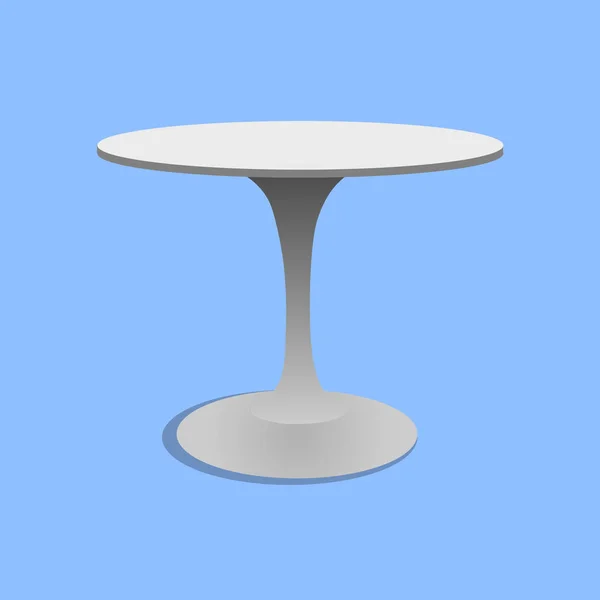 Disk şekil gri renkli şık 3d tahta kaide durağı bir katı parlak yürüyerek. Club kavramı nesne. vektör çizim.