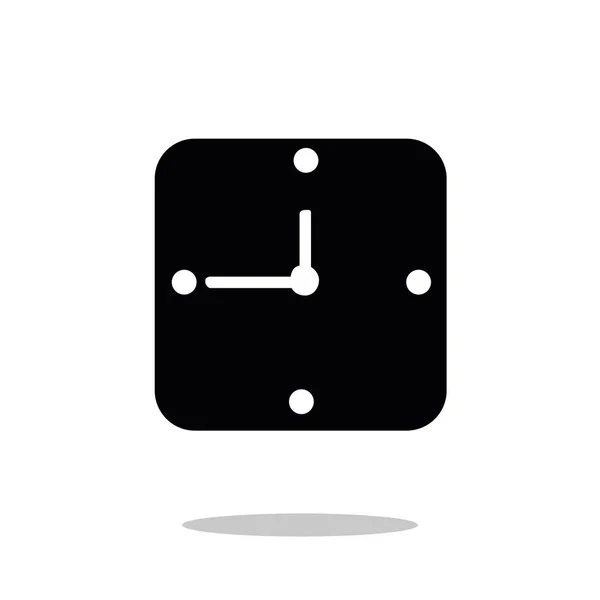 Uhr-Symbol im trendigen flachen Stil isoliert auf dem Hintergrund. Clock icon page symbol für Ihre Website design Clock icon logo, app, UI. Uhr-Symbol Vektor-Illustration — Stockvektor