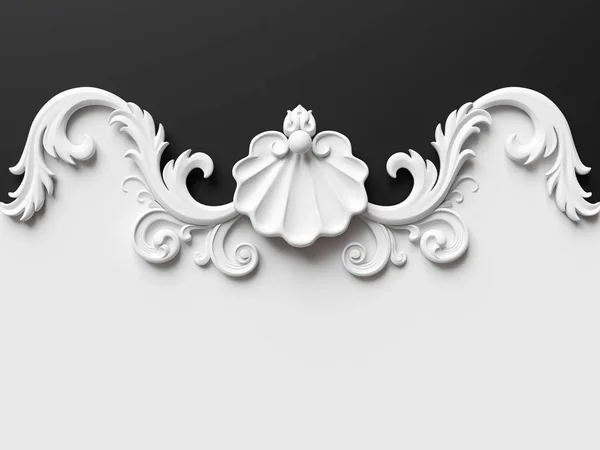 Εκλεκτής ποιότητας λευκή κάρτα με στολίδι διακόσμηση — Φωτογραφία Αρχείου