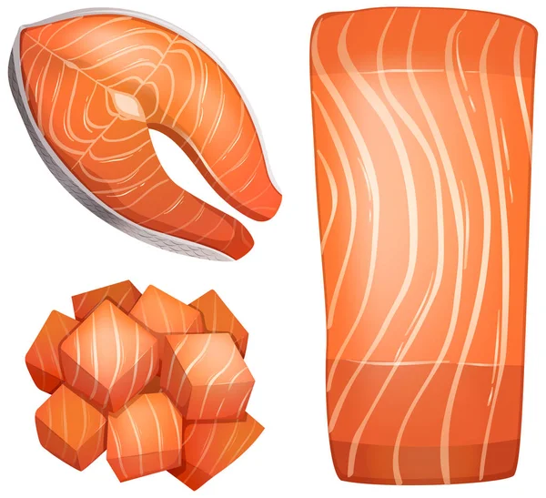 Somon şekil farklı kesim