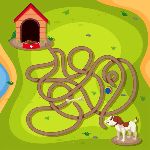 Köpek eve oyun illüstrasyon bulma