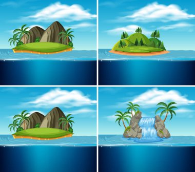 Paradise Island, illüstrasyon