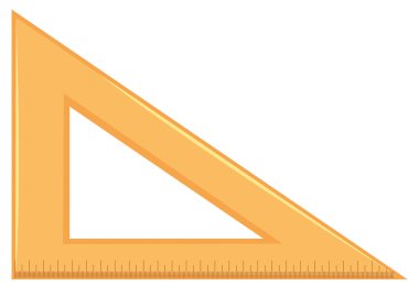 Matematik Geometri araç beyaz arka plan illüstrasyon