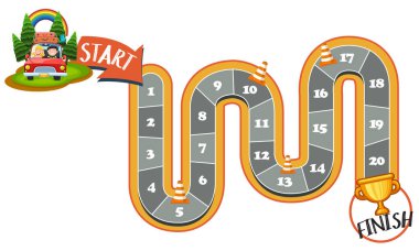 Bitiş labirent oyununu resimde Başlat