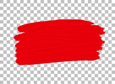 Kırmızı sulu boya boya resimde