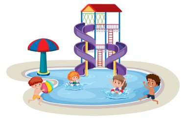 Su Parkı izole çocuklarda