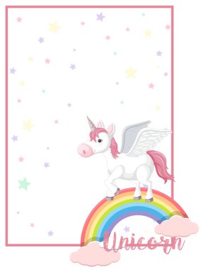 Not şablonunda tek boynuzlu at