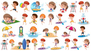 Tatil çocukları seti