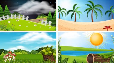 Farklı arka plan kümesi