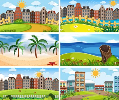 Farklı sahneler kümesi