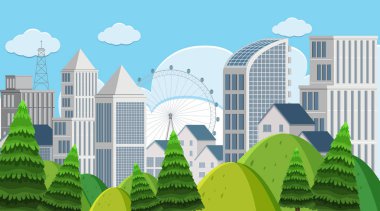 Gökdelenile bir açık hava sahnesi