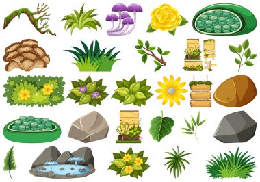 Yalıtılmış nesneler kümesi teması - doğa