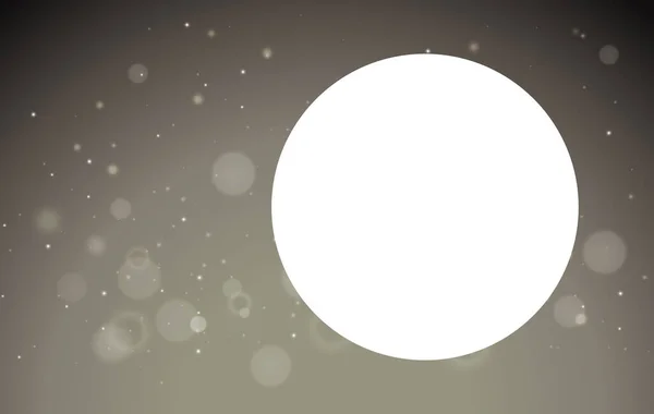 月の背景イラストからの光 — ストックベクタ