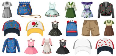Moda kıyafetleri çizimi