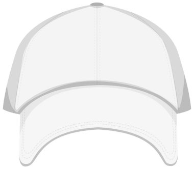 Beyaz arkaplan illüstrasyonunda izole edilmiş başlık