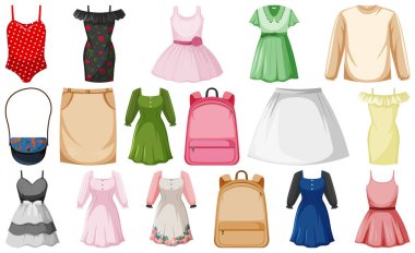 Moda kıyafetleri çizimi