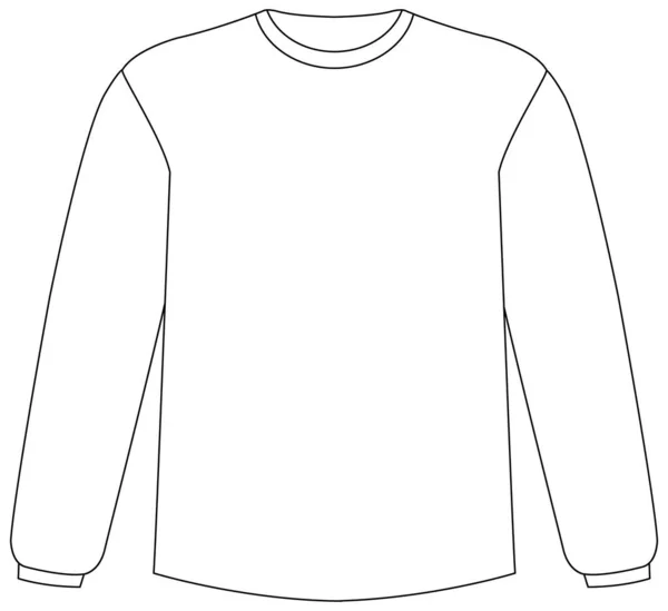 Isolierte Jumper Auf Weißem Hintergrund Illustration — Stockvektor