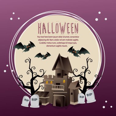 perili ev halloween Tema