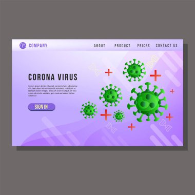 Corona Virüsü web sitesi indirme sayfası