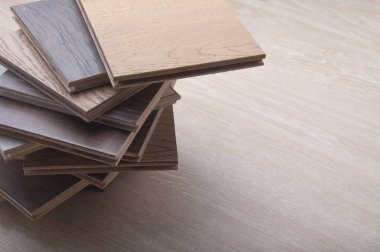 Malzeme örneği ile tasarım konsepti. ahşap doku zemin Örnekleri.