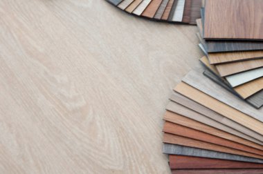 Ahşap. Malzeme yapımı. İç dizayn malzemesi. Tahta örneği. Laminate. Veneer. Vinil. Ahşap desen; ceviz ağacı, meşe ağacı, kül, kumsal, koyu kahverengi, akçaağaç, beyaz, siyah. Ahşap mobilya pettern. 