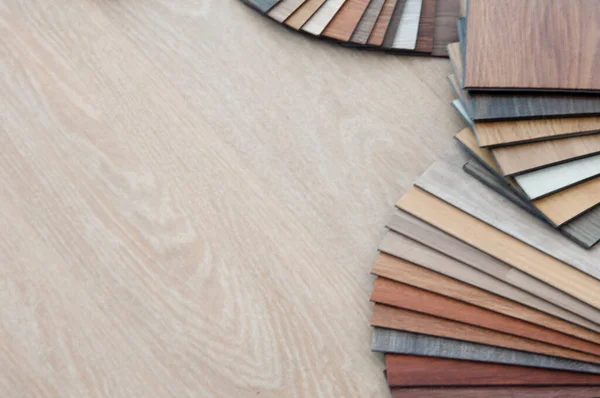 Wood Materials Materials Construction Interior Design Material Sample Wood Laminate — Stock Photo, Image