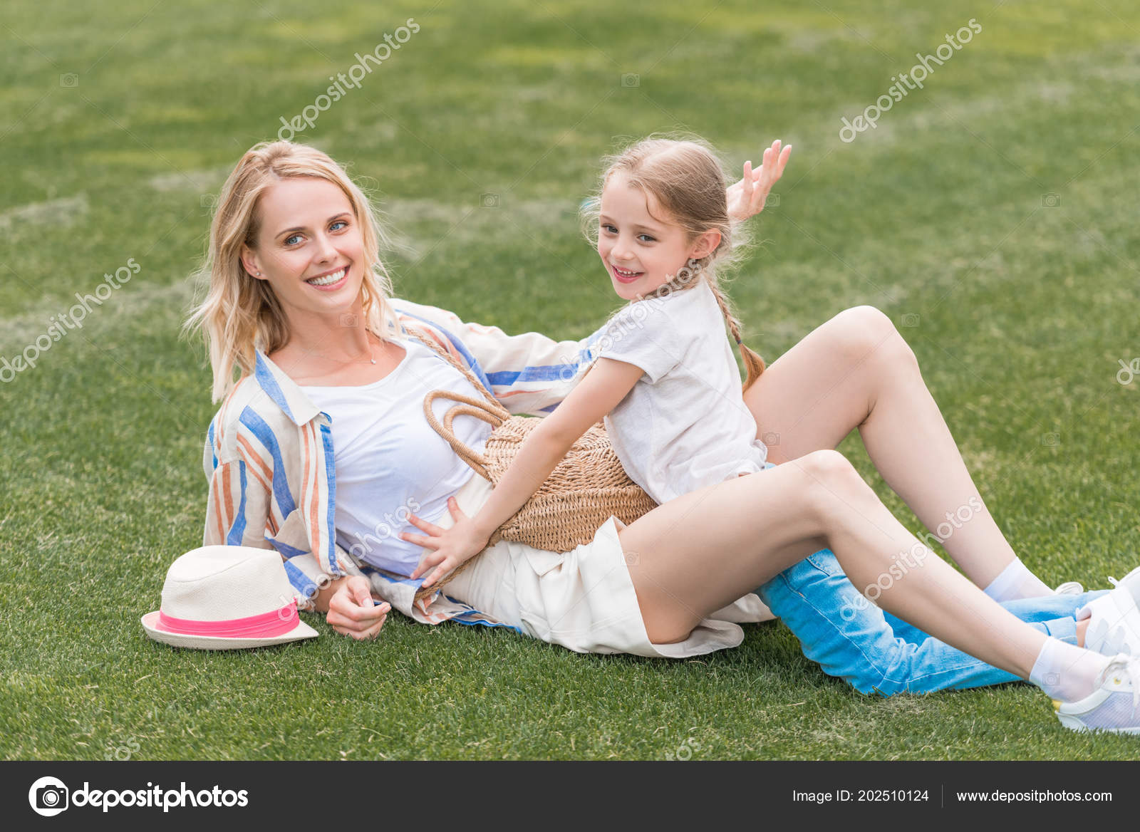 Mother And Daughter Hugging Mother And Daughter Hugging