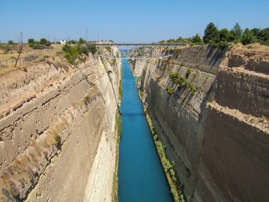 Yunanistan 'da korint kanal