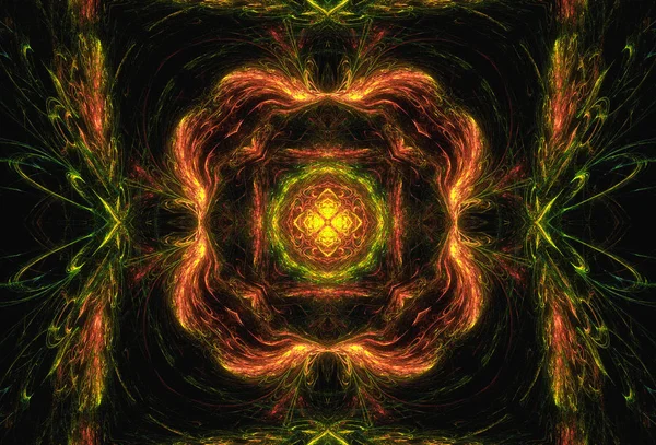 Ψηφιακή Τέχνη Fractal Γραφικά Θρύλος Γενναία Καρδιά Φανταστική Φόντο Εικονογράφηση — Φωτογραφία Αρχείου