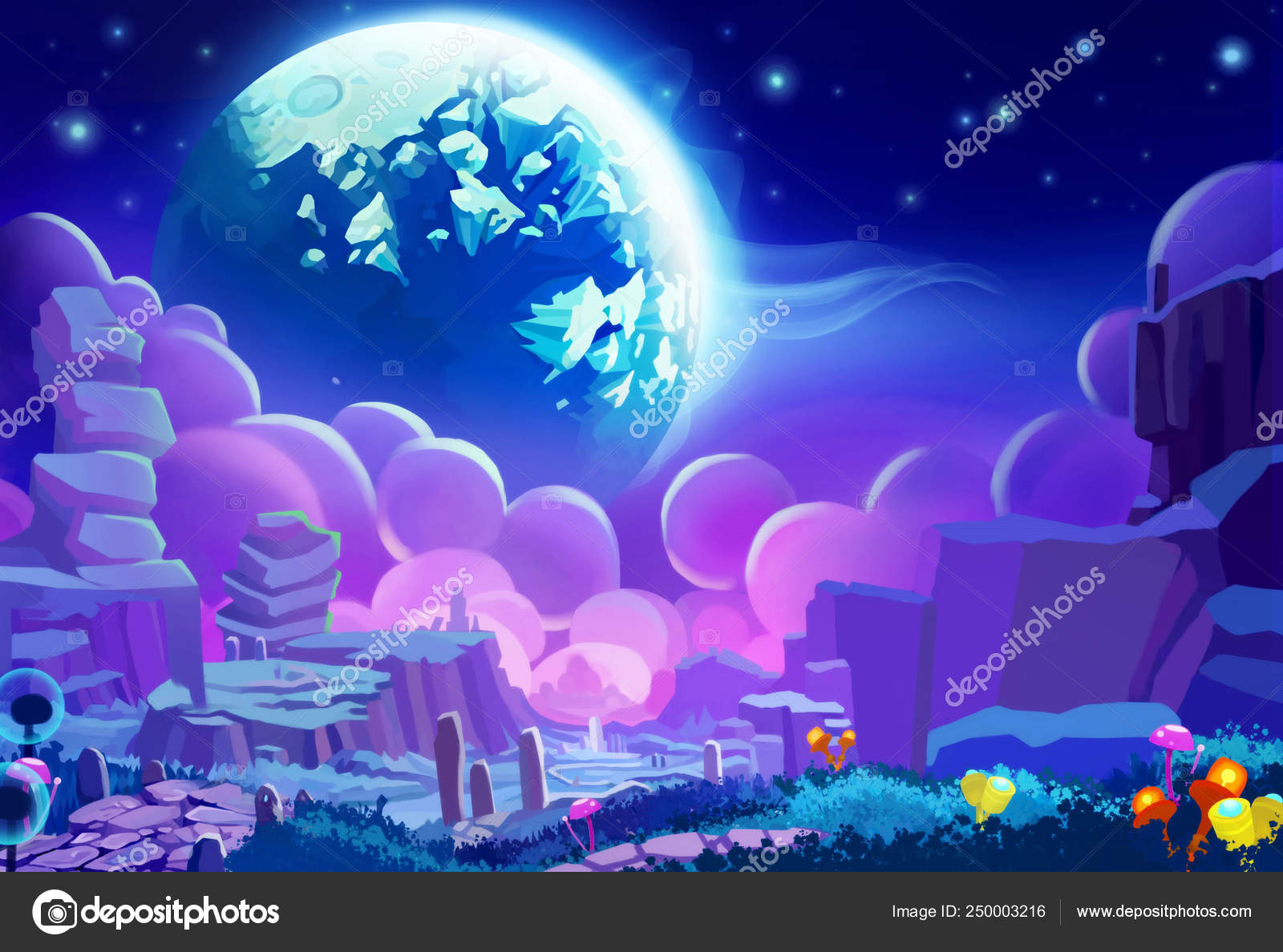 Unreal Magic World Illustration Background Stock Photo Image By C Nextmars Unreal Magic World Illustration Background Stock Photo Image By C Nextmars