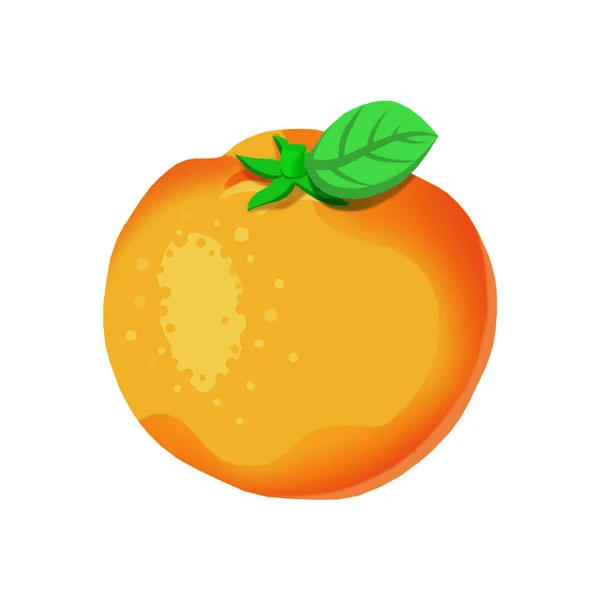 Blízký Pohled Oranžový Obrázek — Stock fotografie