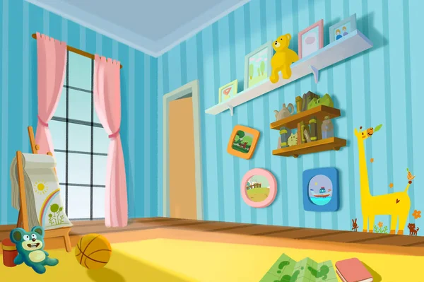 ArtStation  Chill Room  Vtuber  2D Background Game Anime