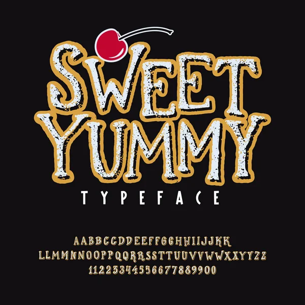 Police Sweet Yummy — Image vectorielle