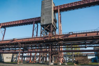 Çelik işleri. Bitki genel planı. Büyük bitki. Kola bitki. NLMK.
