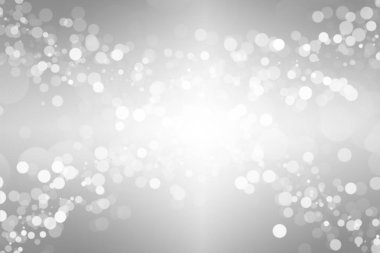 Bulanık doğal gri ve beyaz arka plan üzerinde bokeh.