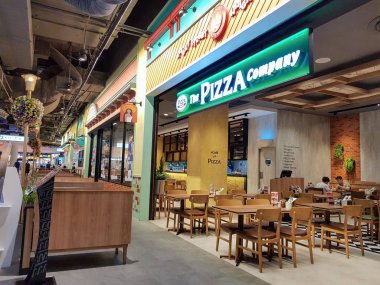 Chon Buri, Tayland - 21 Aralık 2018: Dış görünümü Pi