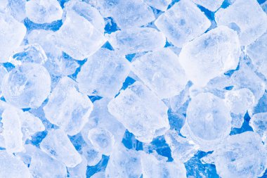 Taze serin buz tüpü arka plan ve doku kadar yakın.