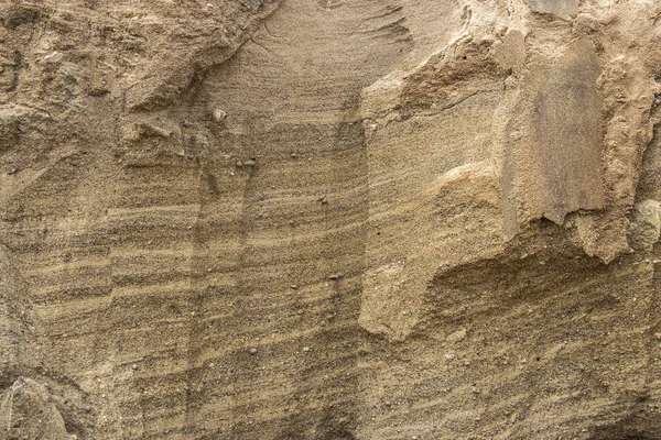 Plátek textury pískovcových písečné duny písku výpis lomu — Stock fotografie