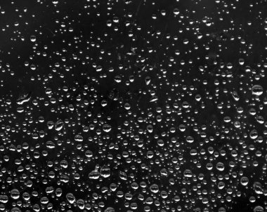 birçok damla yağmur degrade boyutundan büyük küçük siyah bir arka plan