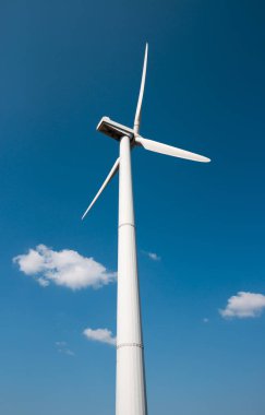 Rüzgar jeneratör elektrik üç bıçaklar